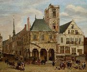Jacob van der Ulft The old town hall oil painting reproduction